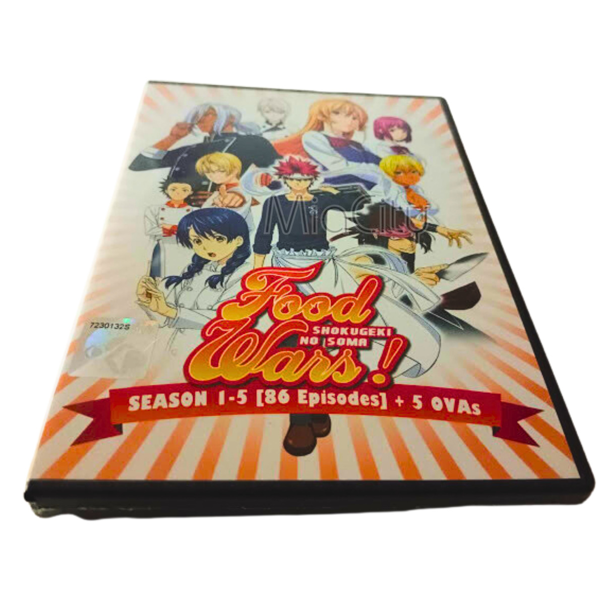 DVD Anime Food Wars! Shokugeki No Soma Season 1+2+3+4+5 (1-86 End)+5 OVA  English