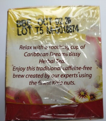 Tops Jamaican Bissy Herbal Tea (Kola Nut) (Cola Accuminata) | Buy Now