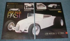 1927 Ford Track-t Roadster Vintage Street Rod Article Forward Into The Past