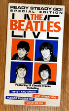 THE BEATLES Live Ready Steady Go VHS 1985
