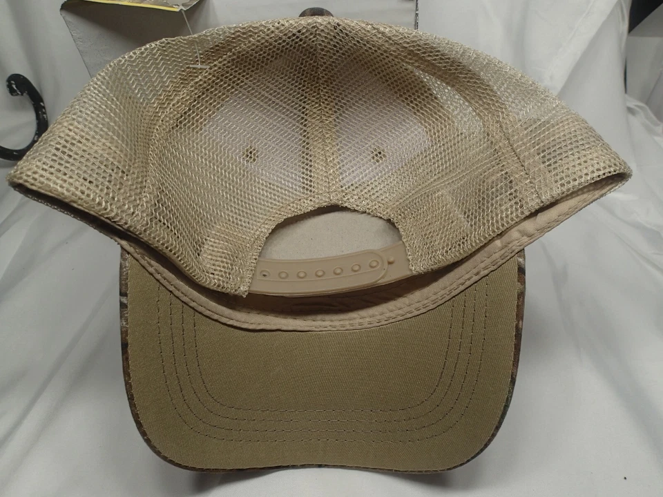 BILL JORDAN'S REALTREE HARDWOODS CAMO HUNTERS HAT SNAPBACK CAP NEW HIGH DEF MESH - Image 2 of 4