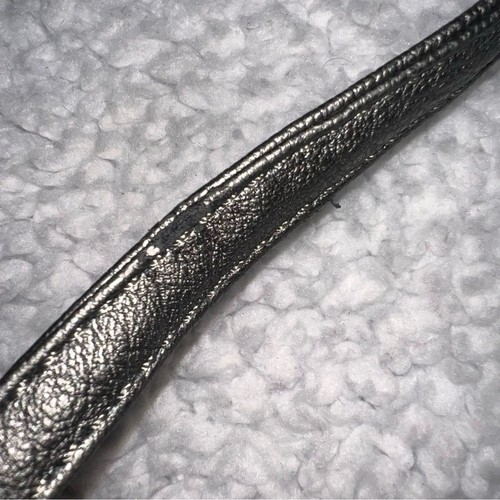 Imoshion Gunmetal Pewter Gray Fold-over Shoulder Bag Clutch Rhinestones Purse - Picture 10 of 12