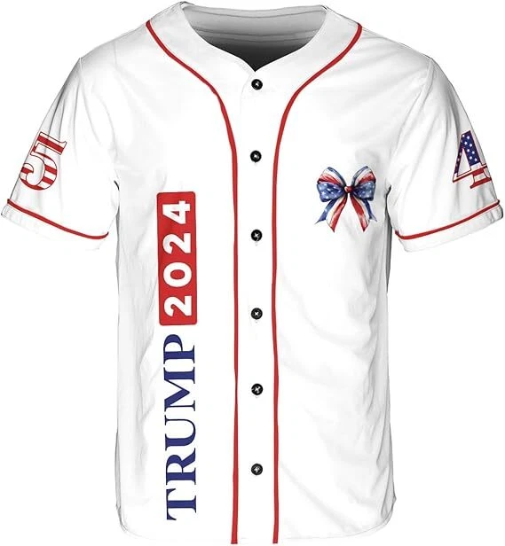 Trump Jersey Shirts Pro Trump 2024 Supporter Shirt Convicted Felon Presid