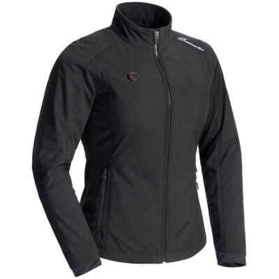 Tour Master Synergy 7.4V Women's Street Motorcycle Jacket - Black/Large Plus