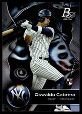 Oswaldo Cabrera 2023 Bowman Platinum #41 Yankees MLB READ FREE SHIP AutographDen