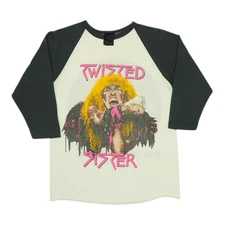 Vintage 1984 Twisted Sister Stay Hungry Tour Jersey Shirt Size: Unreadable