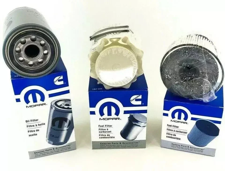 Mopar Diesel Fuel and Oil Filter Set for 2019-2021 Ram 2500 3500 4500 5500 6.7L. - Image 3 of 4
