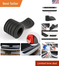 Universal 41 X 3.5 Rubber Bumper Protector - Safeguard Your Cars Rear Finish