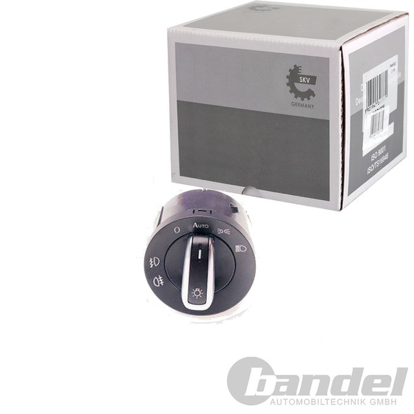 SKV Lichtschalter Mit AUTO-STELLUNG Passend FüR VW Golf 5 Passat B6 Touran Caddy-image