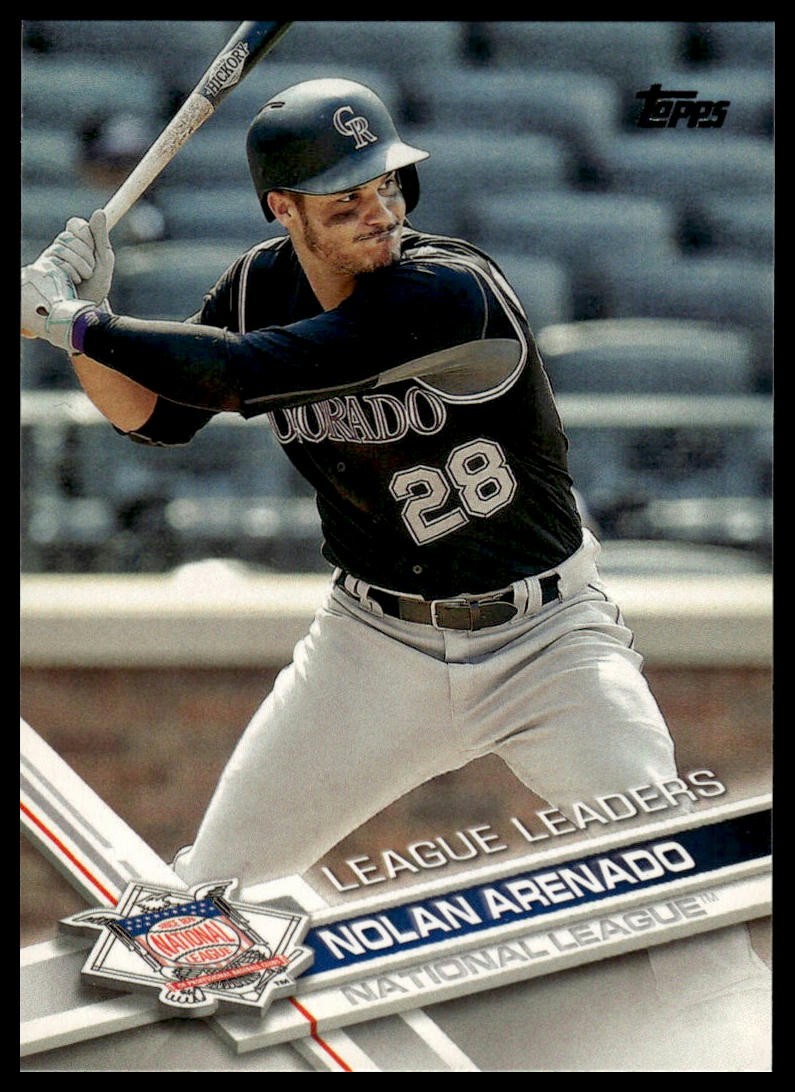 Nolan Arenado 2017 Topps #35 Colorado Rockies