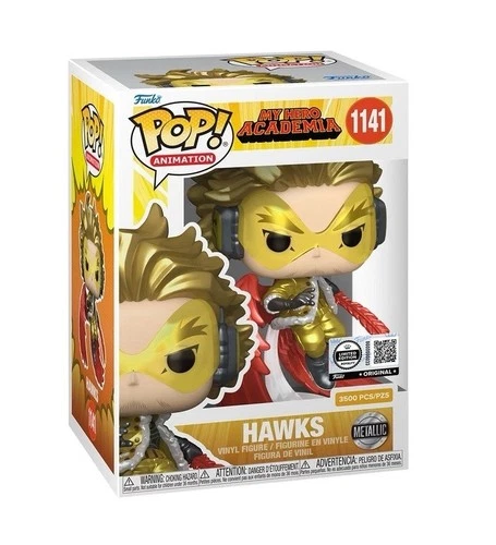 Funko Pop! My Hero Academia Hawks (Metallic) LIMITED EDITION ROYALTY FIGURE 1141