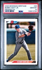 2020 Bowman Heritage Baseball Cards 33