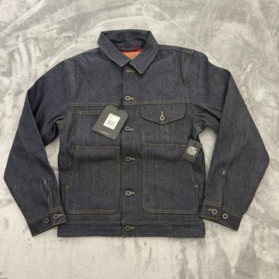 Filson Lined Denim Short Cruiser Jacket Mens Size XS USA Made Raw