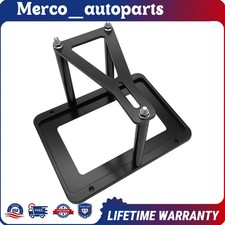New Billet Car Battery Tray Hold Down Trunk Relocation Box Aluminum Racing Mount