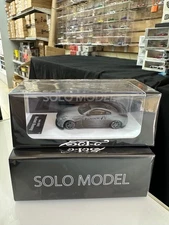NISSAN 350Z ROCKET BUNNY PANDEM MATT GREY 1/64 DIECAST CAR BY SOLO MODEL