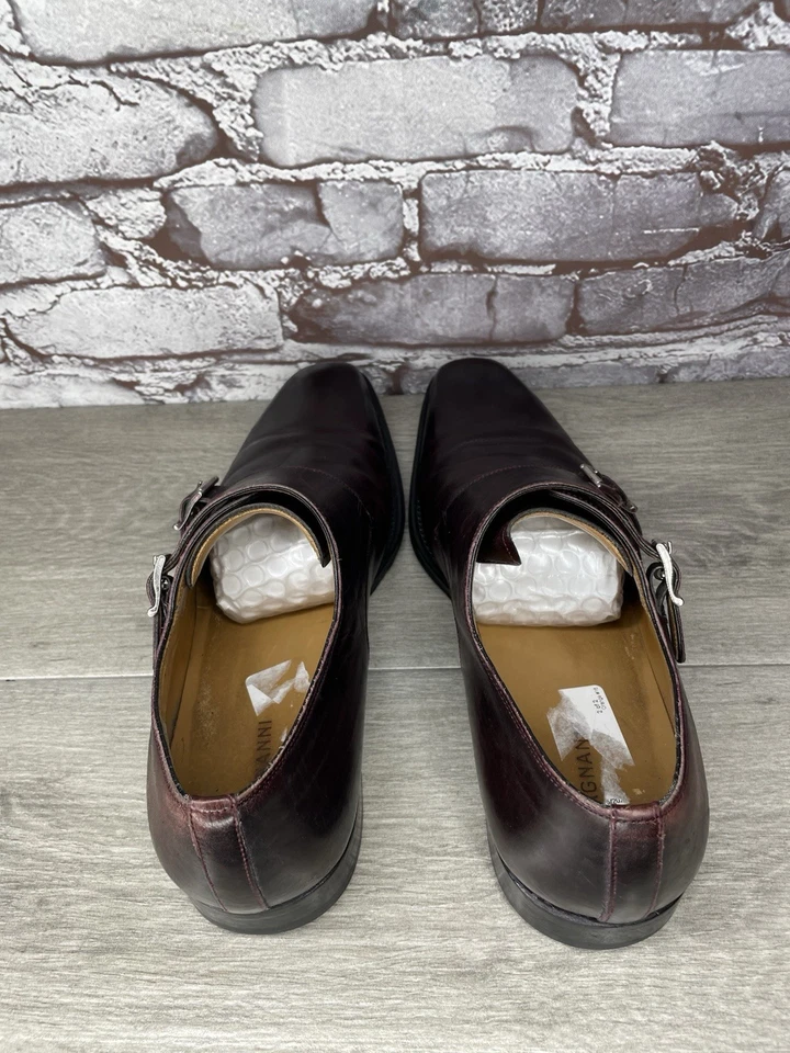 Magnanni Dark Cordovan Monk Strap Classic Dress Shoes Men Sz 8.5M US/42EU Spain - Image 4 of 4
