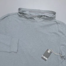 Linksoul Anza Hoodie Lightweight Heather DKGRY LS4102 Soft Organic Cotton Blend