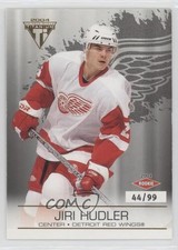 2003-04 Pacific Private Stock Titanium 44/99 Jiri Hudler #117 0c3
