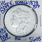 1878 8TF MORGAN SILVER DOLLAR AUTHENTIC HI GRADE U.S. MINT COIN KEY DATE 5605