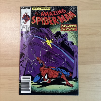 MARVEL THE AMAZING SPIDERMAN #305 NEWSTAND PROWLER TODD MCFARLANE VG+