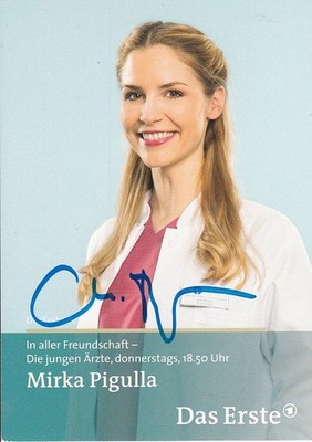 Mirka PIGULLA - dt. Schauspielerin, ''In aller Freundschaft - Die jungen Ärzte''!
