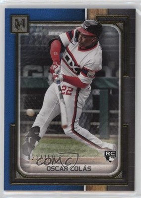 2023 Topps Museum Collection Sapphire /150 Oscar Colas Colás #52 Rookie RC 13v5