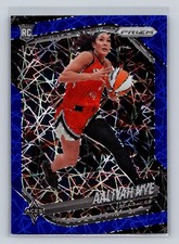 2025 Panini Prizm WNBA #15 Aaliyah Nye Blue Velocity Prizms