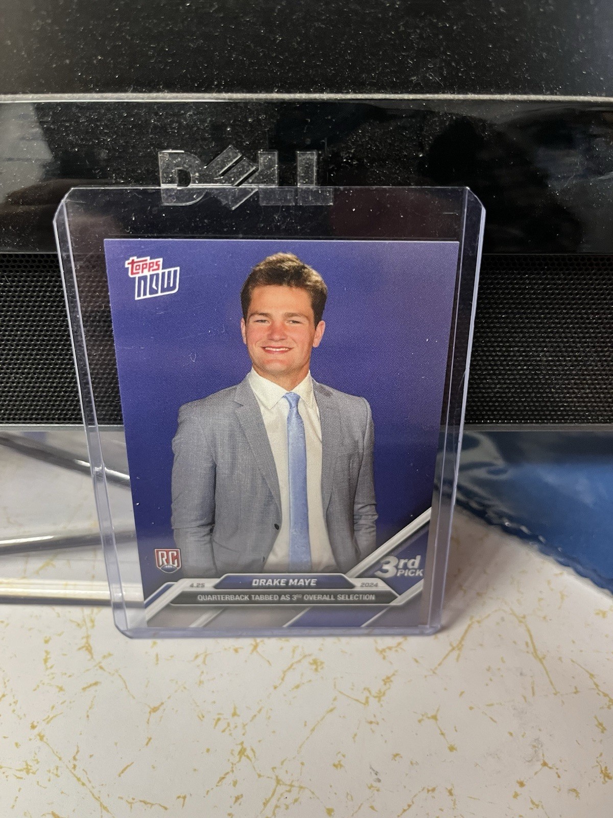 2024 Topps Now - Drake Maye #D-3 /5732 (RC) New England Patriots VERY CLEAN