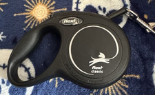 Flexi Classic Dog Leash Black For XSmall Breeds 3m