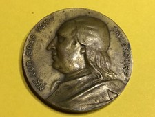 Herrnhut 1922, Medaille, Graf Nikolaus Ludwig Graf von Zinzendorf (1700-1760)