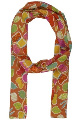 Gudrun Sjödén Schal Damen Tuch Strickschal Loop Baumwolle Mehrfarbig #0hwnq9a