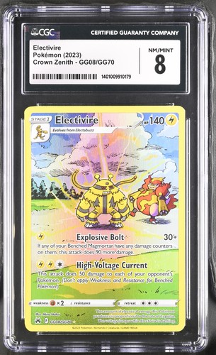 Electivire graded CGC 8 for sale on eBay