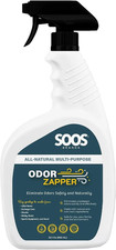 Soos Odor Zapper Natural Odor Eliminator Multi-Purpose Odor Removal Spray for Ho