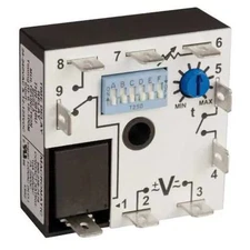 Macromatic Thr-3836U Multifunction Time Delay Relay, Square, 4 Functions 12 To