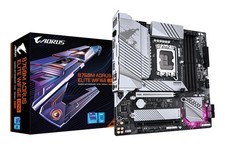 GIGABYTE B760M AORUS ELITE WIFI6E GEN5 Motherboard - Supports 14th Gen. Intel Co