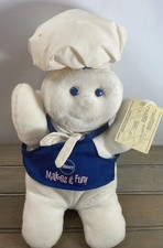 POPPIN' FRESH Pillsbury Dough Boy Giggles Untested As Is 14  Plush 1998 Tote18
