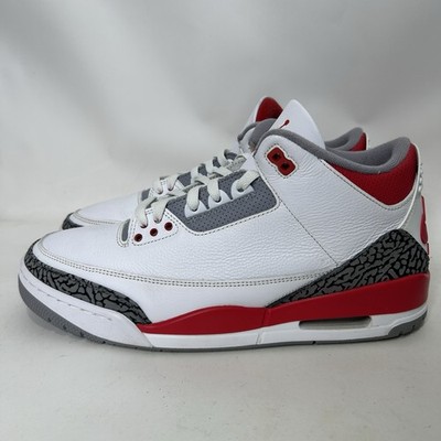 Nike Air Jordan 3 Retro OG “Fire Red” 2022 DN3707-160 Men's 12