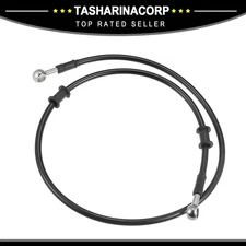 Universal Piece of 1 Motorcycle Brake Hose Oil Line Pipe Stainless Steel, PU