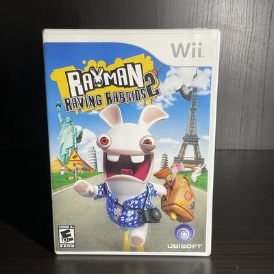 Rayman Raving Rabbits 2 - Nintendo Wii Complete In Box CIB
