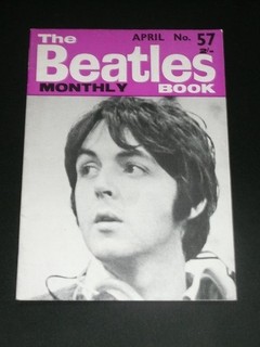 The Beatles Monthly Book Apr 1968 Nr 57 Original Official Magazin Paul McCartney