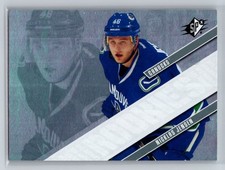 2013-14 SPx Canucks Hockey Card #115 Nicklas Jensen Rookie