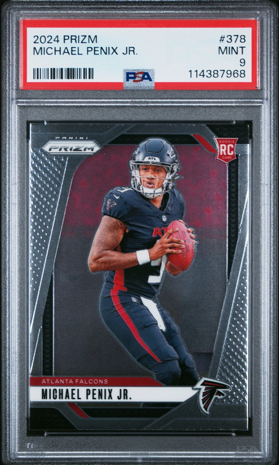Deal for 2024 Panini Prizm #378 Michael Penix Jr. PSA 9