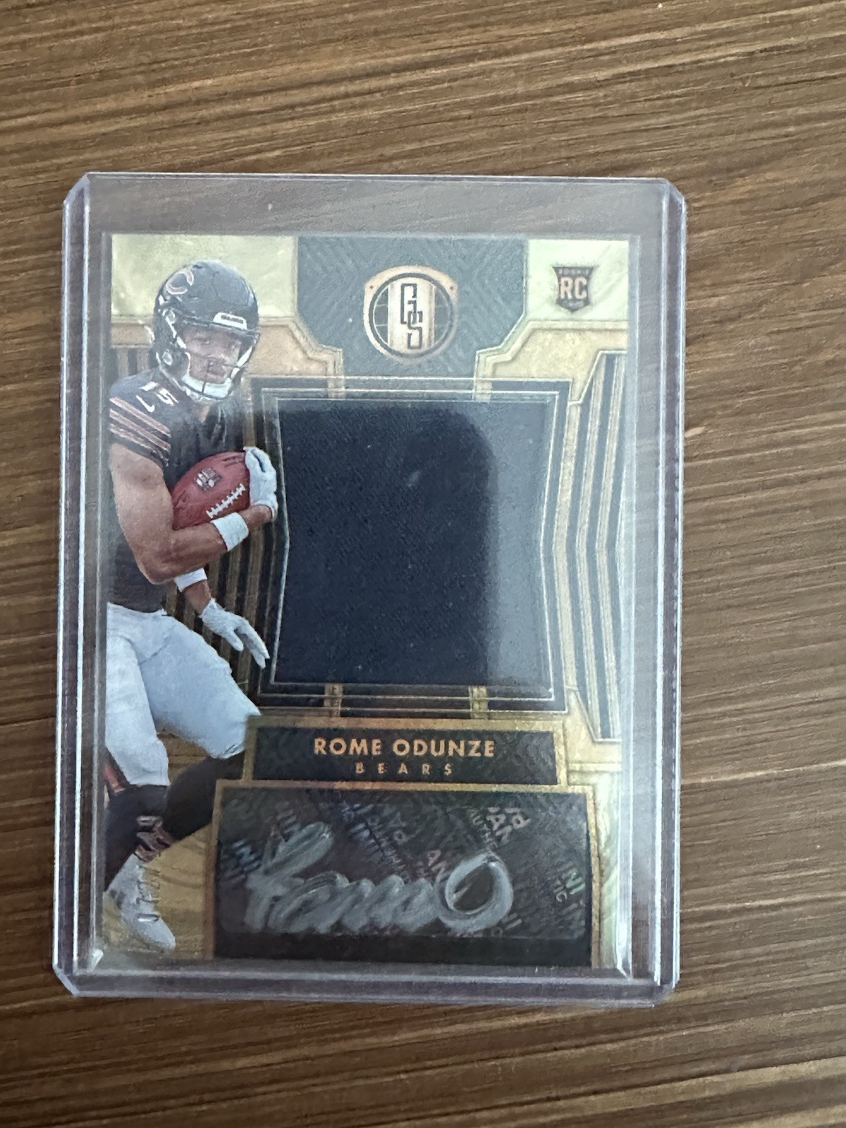 2024 Panini Gold Standard - Rookie Jersey Auto Jumbo Rome Odunze #244 /149