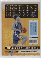 2023-24 Panini NBA Hoops Arriving Now Holo Winter Brandin Podziemski #15 w5b
