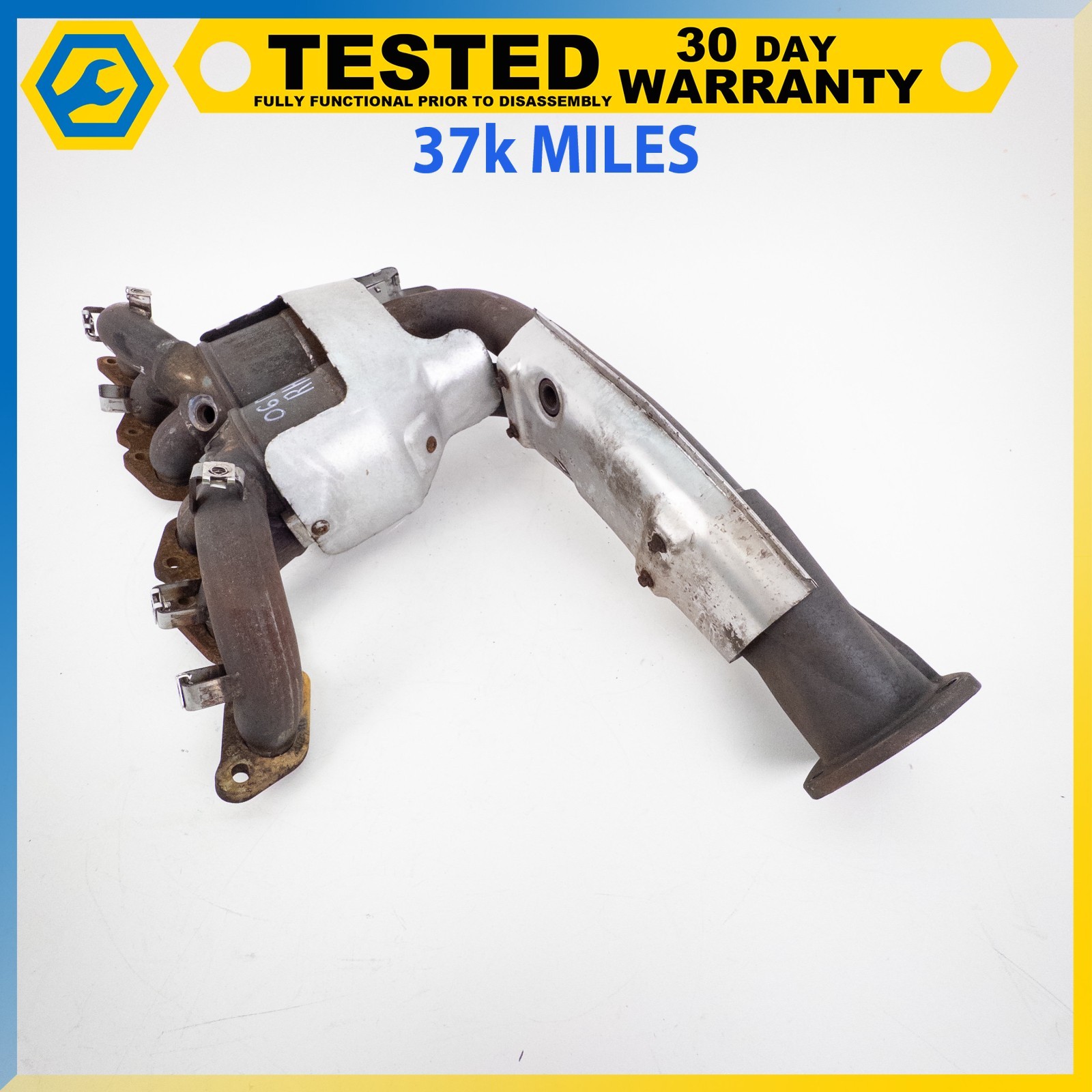 05-12 ASTON MARTIN DB9 DBS RAPIDE 6.0L V12 RIGHT EXHAUST MANIFOLD DOWNPIPE OEM