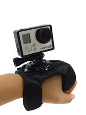Hyperion GoPro 360 Hand Strap Glove Mount Adjustable Action Camera Wrist Black