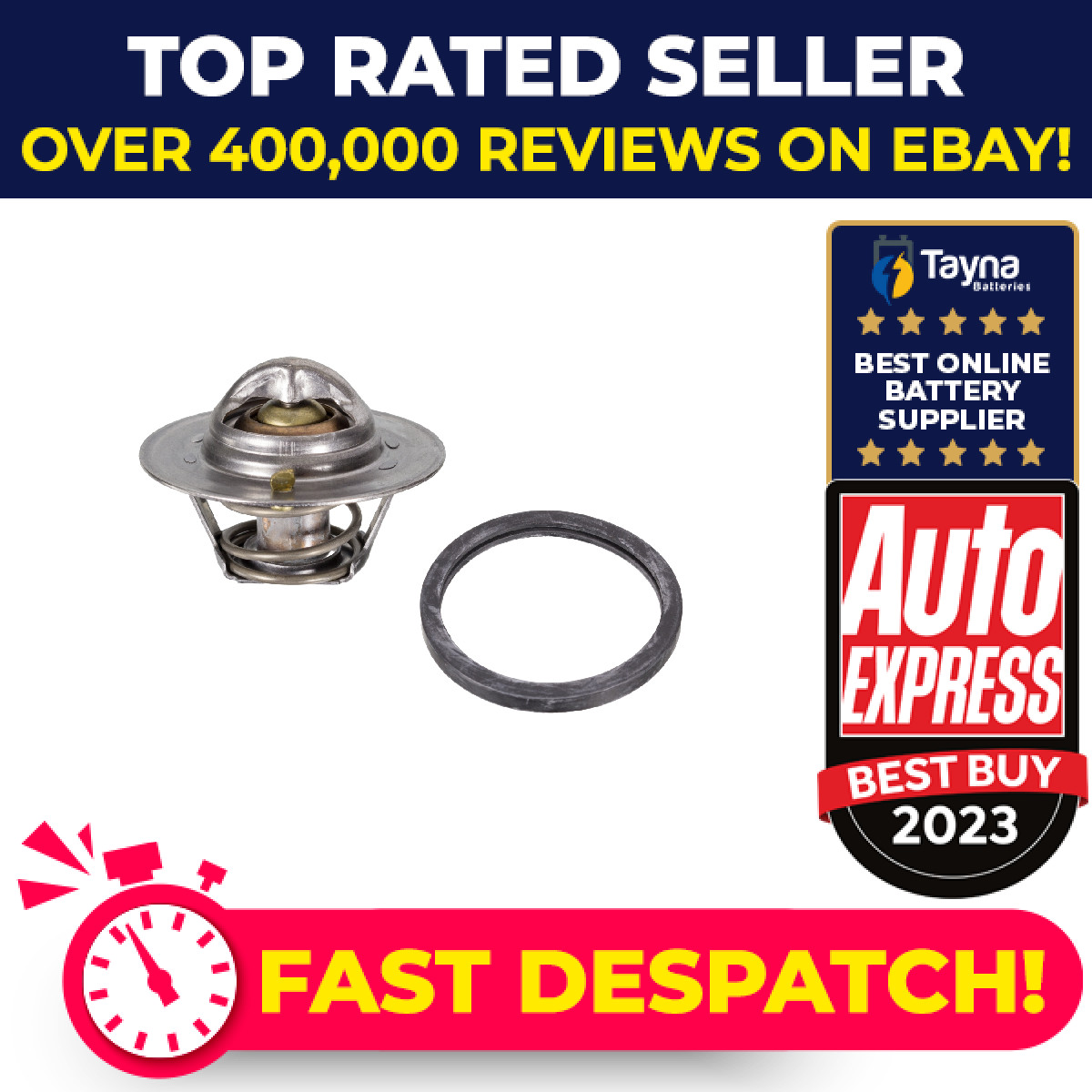 Coolant Thermostat fits VOLVO 460 1.7 89 to 96 B18FT 30863985 3287960 3343567