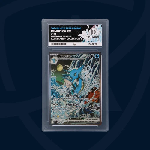 Pokemon - Kingdra EX SVP131 - Black Star Promo - ACE 10 GEM MINT - PERFECT SUBS!