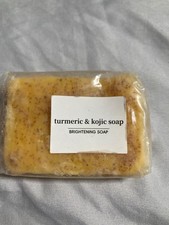 lemon turmeric kojic acid brightening soap