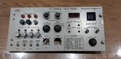 Ex-MOD TF Gimbal Test Panel 96214 Assembly 338831-1